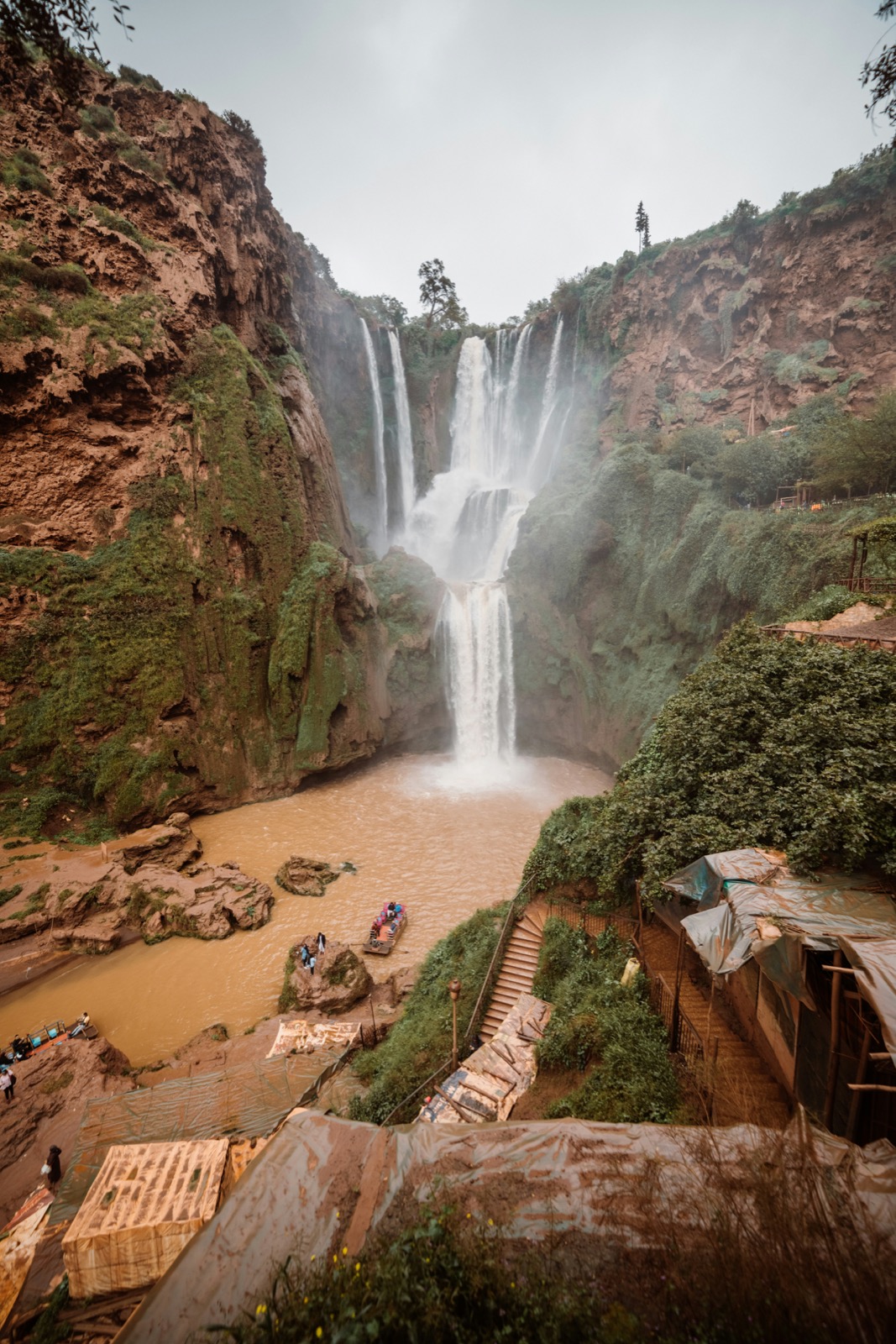 visit OUZOUD Waterfalls