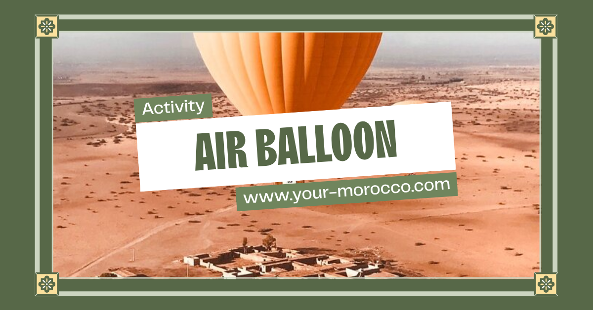 Air balloon Marrakech